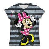 Kids Girls Fashion Disney Minnie Mouse T-Shirt