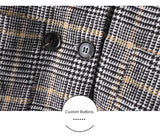 Kids Woolen Double-breasted Lapel  Trench Coat