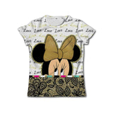 Kids Girls Fashion Disney Minnie Mouse T-Shirt