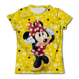 Kids Girls Fashion Disney Minnie Mouse T-Shirt