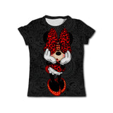 Kids Girls Fashion Disney Minnie Mouse T-Shirt
