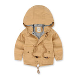 Children Winter Hooded Warm Fleece Jacket
