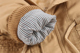 Children Winter Hooded Warm Fleece Jacket