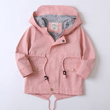 Children Winter Hooded Warm Fleece Jacket
