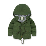 Children Winter Hooded Warm Fleece Jacket