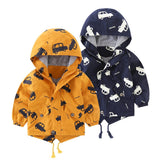 Children Winter Hooded Warm Fleece Jacket