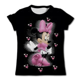 Kids Girls Fashion Disney Minnie Mouse T-Shirt