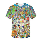 SpongeBob SquarePants Patrick Funny Cartoon T-Shirts
