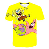 SpongeBob SquarePants Patrick Funny Cartoon T-Shirts