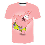 SpongeBob SquarePants Patrick Funny Cartoon T-Shirts