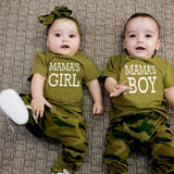 Camouflage Mama's Girl/Boy Outfit Set