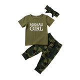 Camouflage Mama's Girl/Boy Outfit Set