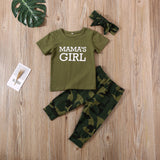 Camouflage Mama's Girl/Boy Outfit Set