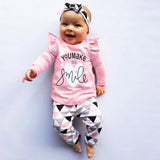 You Make Me Smile Set with Headband